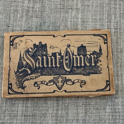 Saint-Omer Leporello Topographical Postcard Booklet Multiple Views France