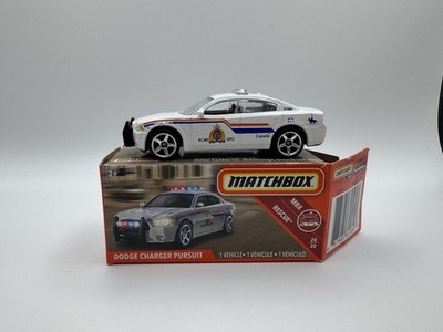 Matchbox MBX Rescue Dodge Charger Pursuit (Open Box) - 1:64 Diecast Car