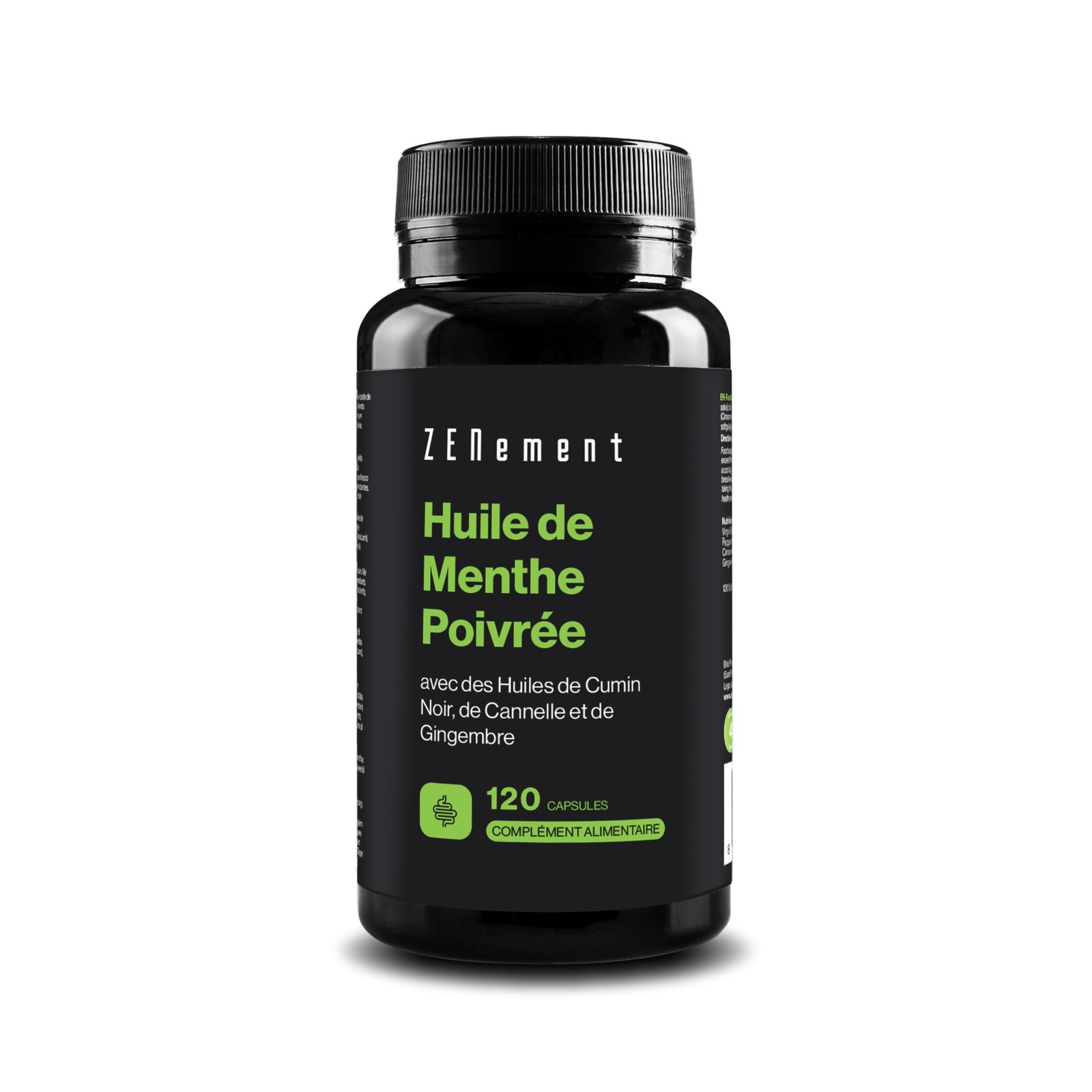 Huile essentielle de menthe poivrée, cumin noir et cannelle 50ml