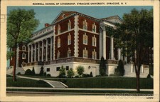 Syracuse, NY New York Syracuse University-Maxwell School of Citizenship 1942