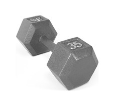 CAP Barbell 35lb Cast Iron Hex Dumbbell, Single
