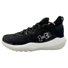 Under Armour Harper 8 Turf Baseball Shoes Mens 9.5 Black Sneakers 3026593-001