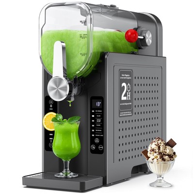 Slushy Machine for Home - Slushie Machine No Ice Needed with 6 Preset Program...