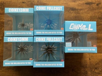 Hideup Coike Fullcast Fish L 13mm Elastomer Lure 5pc Set New Rare Japan