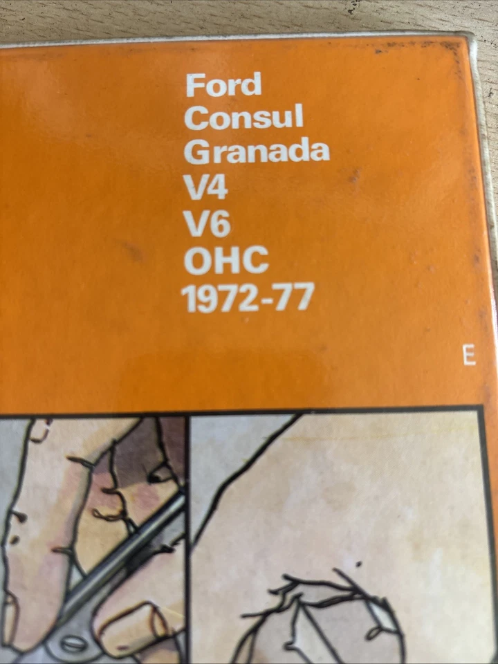 AUTOBOOK 885 CONSUL GRANADA OWNERS WORKSHOP MANUAL 1972-77 - Image 4 of 4