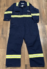 Matson Cargo Ship Red Kap Blue Coveralls Work Long Sleeve New Mens 56 RG New