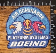Vintage Boeing Platform Systems Air Dominance F/A-18 Hornet & Super Hornet Patch