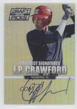 2013 Prizm Perennial Draft Picks Prospect Signatures Silver JP Crawford Auto 8t7