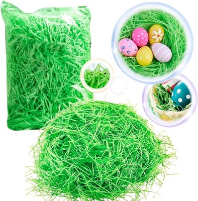 super large bag grass filling baskets, oversized packaging of recyclable crepe