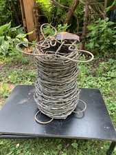 Barbed Wire Spool Double Twist Heavy Duty United States Steel Vintage USA