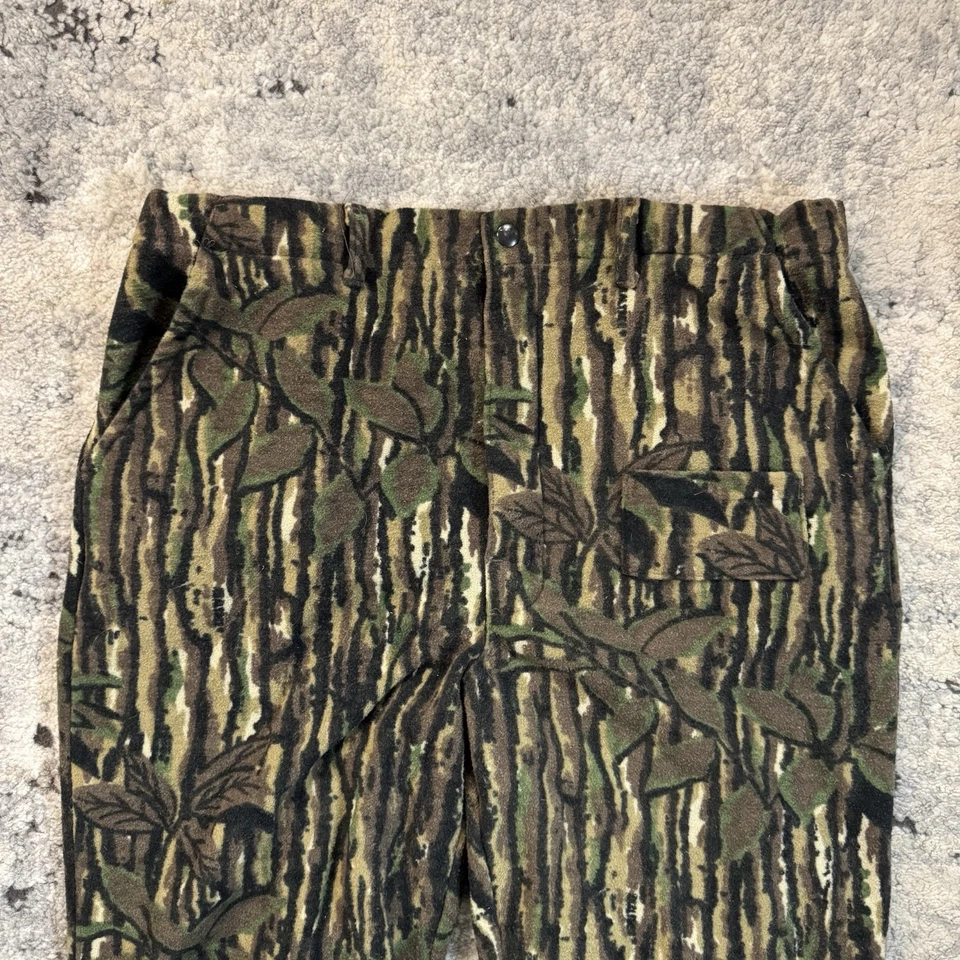 Vintage Walls Polar Tuff Realtree Camo Hunting Pants Mens L USA Made - Image 3 of 4