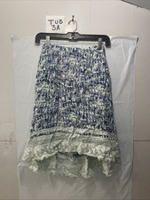 Abercrombie Kids Blue Floral Skirt With Pockets Girls Size M