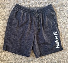 Men's Hurley Size S Heather Gray Swimwear Boardshorts Swim Trunks
