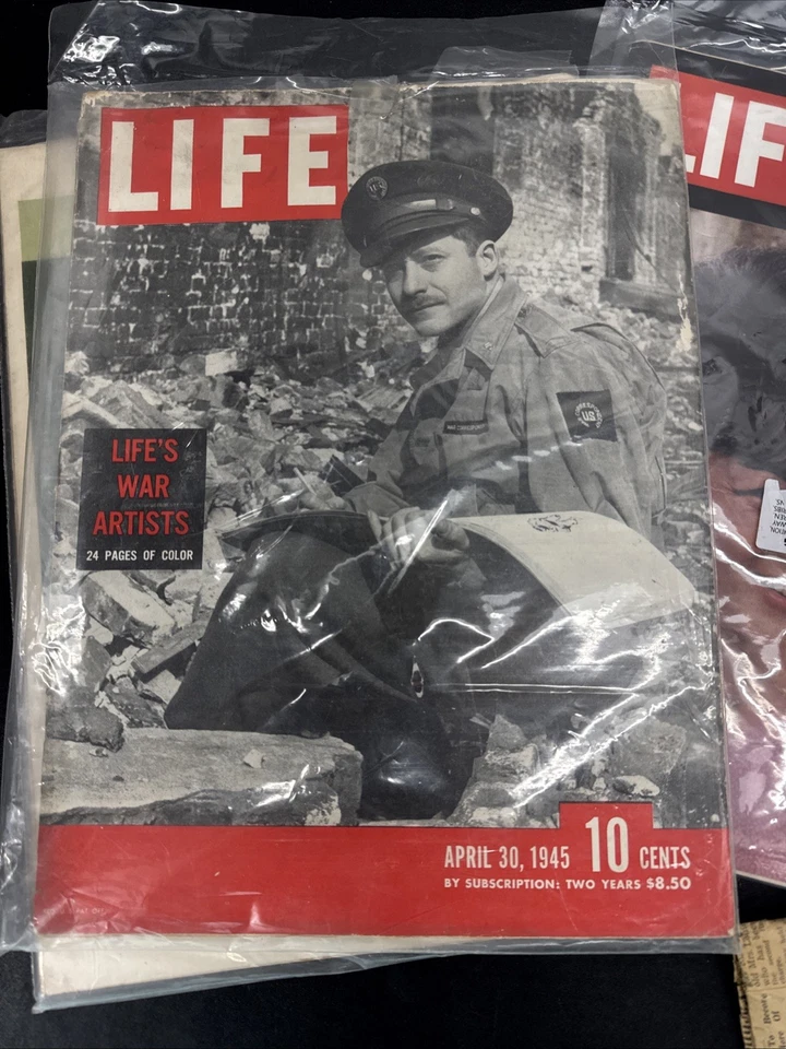 Lot Of 1942 1945 1963 Life Magazine Military War Nurses WW2 Vietnam Coca Cola Ad Foto 4 de 4