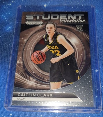 2024 Prizm Draft Picks Caitlin Clark Rookie RC Student Orientation #22 