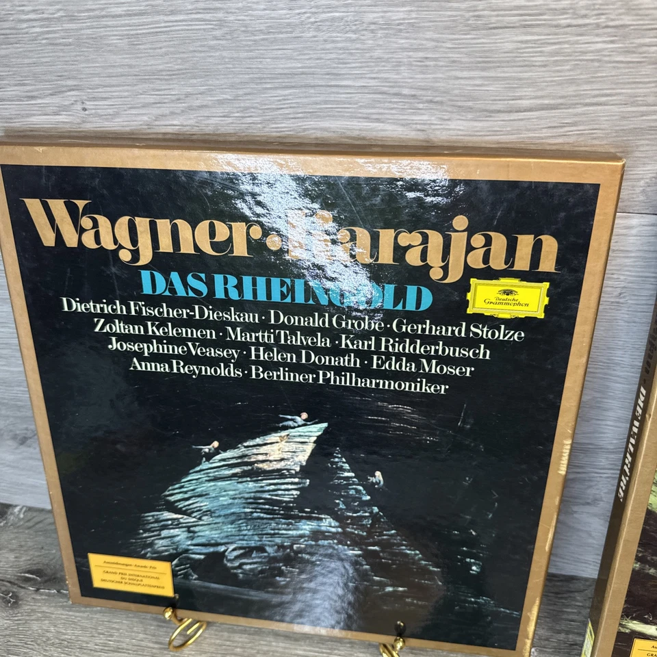 Набор виниловых пластинок Richard Wagner Karajan Die Walkure (4)+ Das Rheingold (3) - Изображение 2 из 4