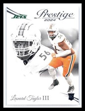 Leonard Taylor III 2024 Panini Prestige #364 RC Rookie New York Jets