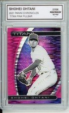2021 Panini Chronicles #6 Shohei Ohtani Titan Pink Pulsar
