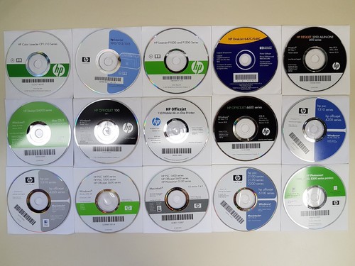 Choose 1 / HP LaserJet OfficeJet PSC Envy PhotoSmart DeskJet printer / Driver CD - Picture 4 of 12