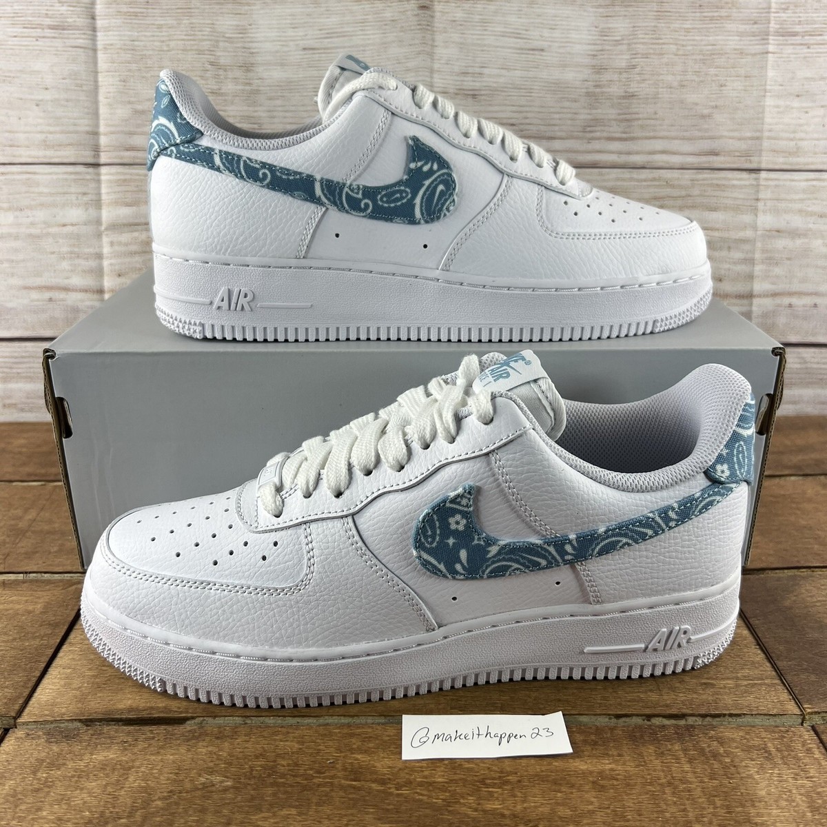 ★ナイキ★ Air Force 1 '07 Essential Paisley DH4406-100 ★ Nike Air Force 1 Low '07 Essential