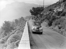 Johnson Humphrey, Sunbeam-Talbot 90 1953 Old Motor Racing Photo