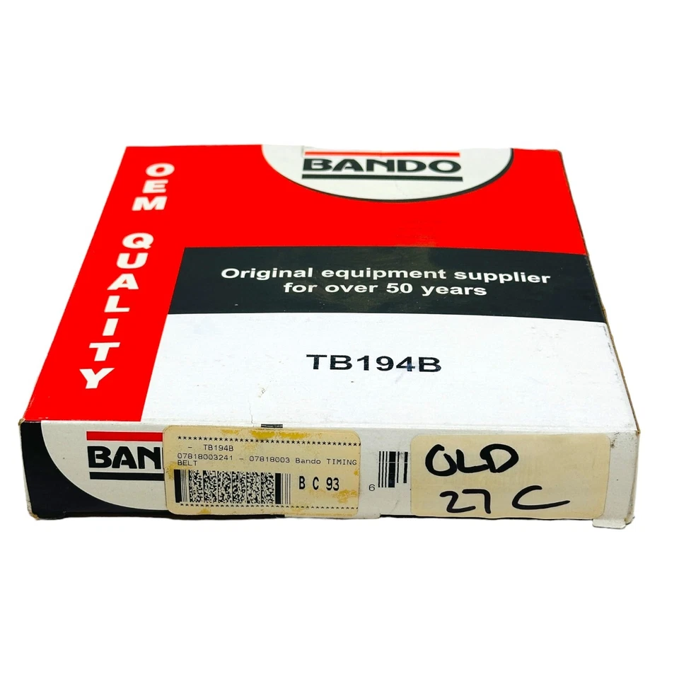 Ремень ГРМ двигателя Bando TB194B - Изображение 2 из 4