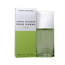 ISSEY MIYAKE イッセイミヤケ Yuzu 75ml 香水 限定版 柚子 L'Eau d'Issey Pour Homme Yuzu Issey Miyake 古龙水- 一款2014年男用香水