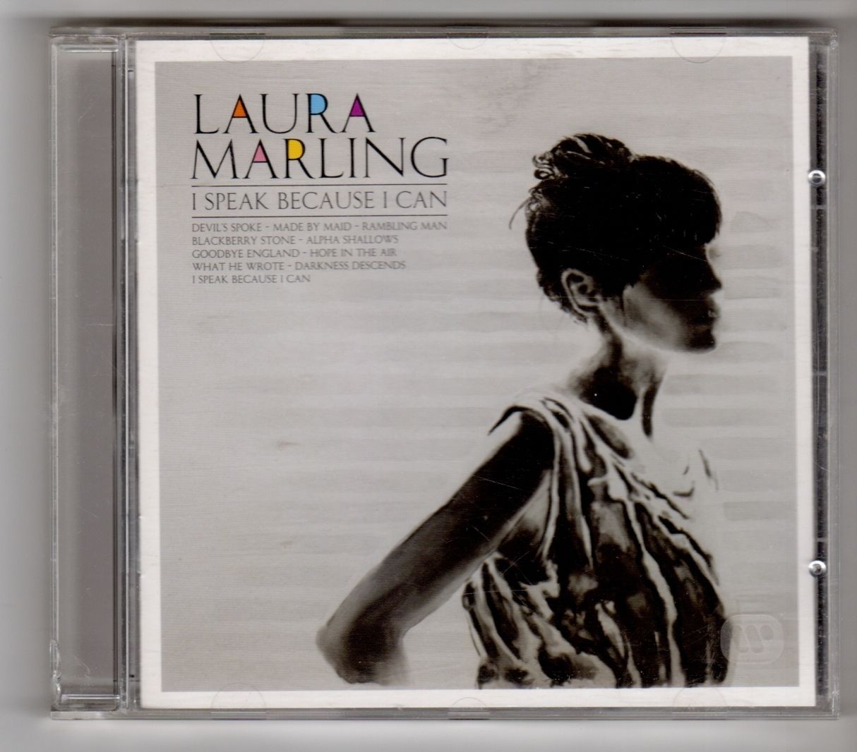 (GY600) Laura Marling, I Speak Because I Can  - 2010 CD