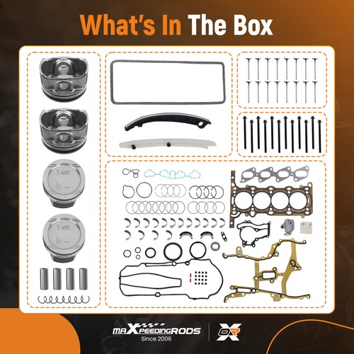 Engine Pistons Overhaul Rebuild Kit Head Gasket For Chevy Cruze Buick 1.4L Turbo - Picture 5 of 12