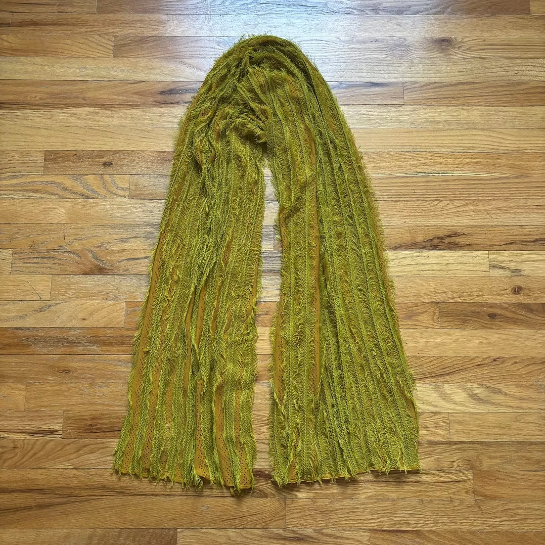 Foulard herbe viscose Christian Dior FW1999