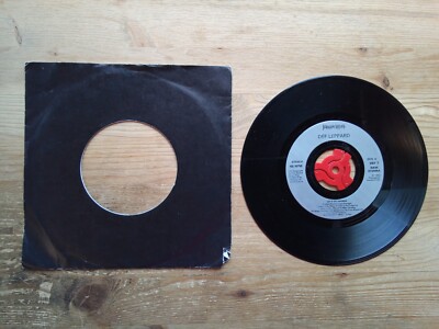 Def Leppard Let's Get Rocked / Only After Dark VG 7'' Single Vinyl Record DEF7