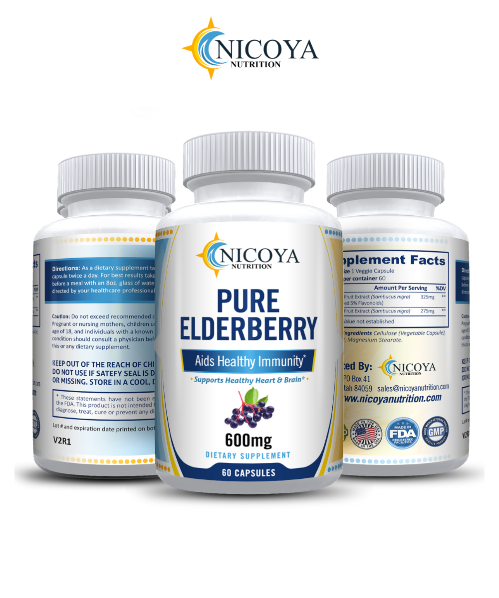 Natural Elderberry Extract Daily Immune, Joint Support & Viral Defense eBay