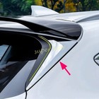 For 2017-2024 Mazda CX-5 Chrome Rear Window Spoiler Wing Cover Trim Accessories