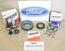1999 - 2004 Ford F250 F350 Dana 50 60 Front Axle Ball Joint Seal And U Joint Kit