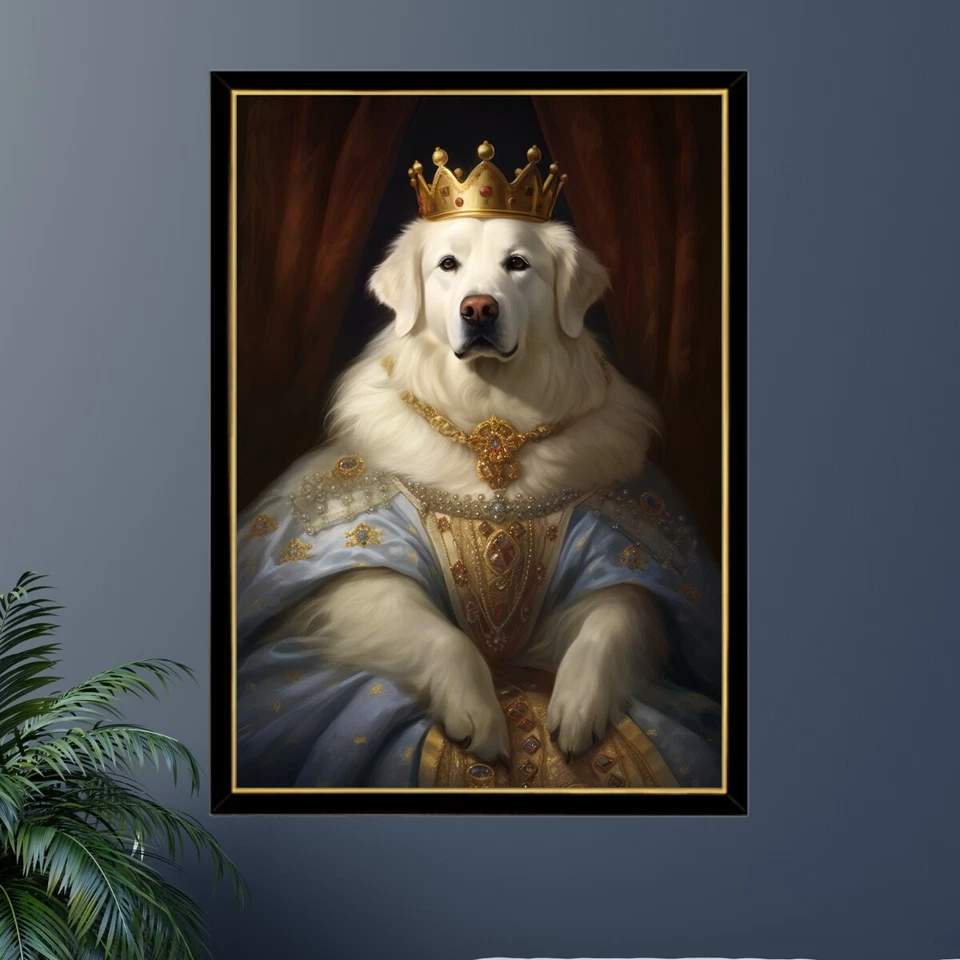 Great Pyrenees Royal Queen Jigsaw Puzzle 300/500/1000 Piece - Image 3 of 3