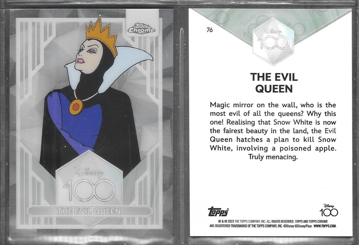 その他 Topps Chrome Disney100 THE EVIL QUEEN THE EVIL QUEEN 2023