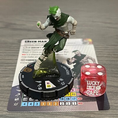 DC Heroclix Masters of Time 060 Green Man Chase | eBay
