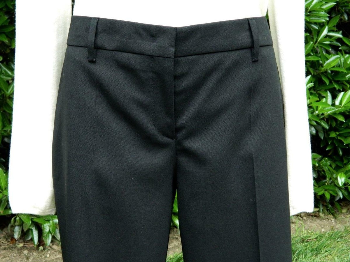 スーツ Archive PRADA Flared slacks black Prada Archive NOS Padded Military Black Teflon Tech Pants