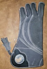 Eagle And Falconry Glove 5 Layers Pure Nubuck Leather 17 Inches Long Heavy Duty