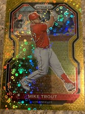 2021 Prizm Baseball Mike Trout Gold Donuts 7 /10