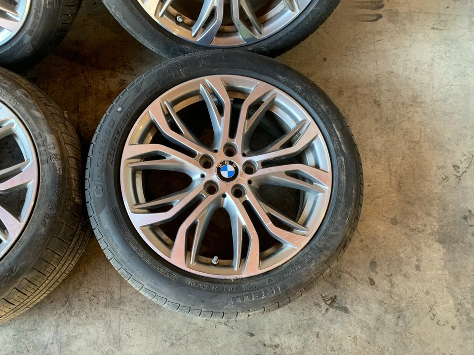 BMW 2016-2020 F48 F39 X1 X2 ESTILO 566 LLANTAS DE 18 PULGADAS CON JUEGO DE NEUMÁTICOS OEM 7K Foto 2 de 4
