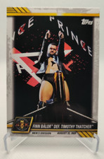 2021 Topps WWE NXT Base #60 Finn Bálor def. Timothy Thatcher - NXT TakeOver: XXX