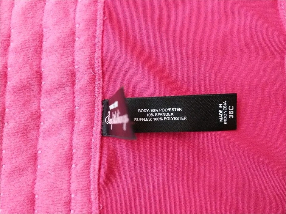 Victoria's Secret Sexy Little Things Lingerie Bra Top Pink Coquette EUC