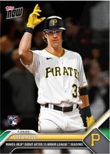 2023 Topps Now  #190 Drew Maggi Pittsburgh Pirates ROOKIE DEBUT