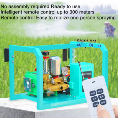 #ad #ad Electric Spraying Machine Orchard Automatic 48V60V Tricycle High Pressure $806.39