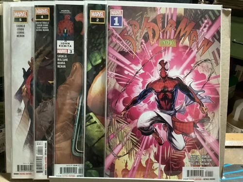 SPIDER-MAN INDIA #1 2 3 4 5 MARVEL 2023