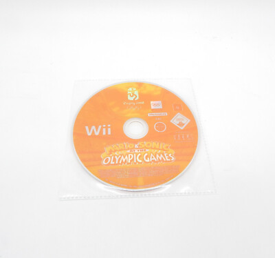 Nintendo Wii - Mario & Sonic at the Olympic Games - PAL - nur CD