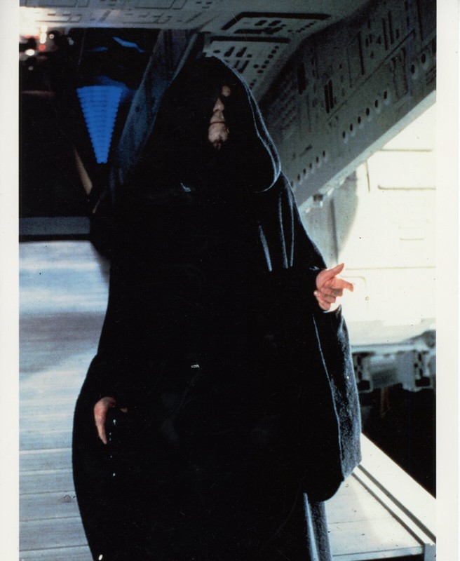 Emperor Palpatine 8x10 color photo