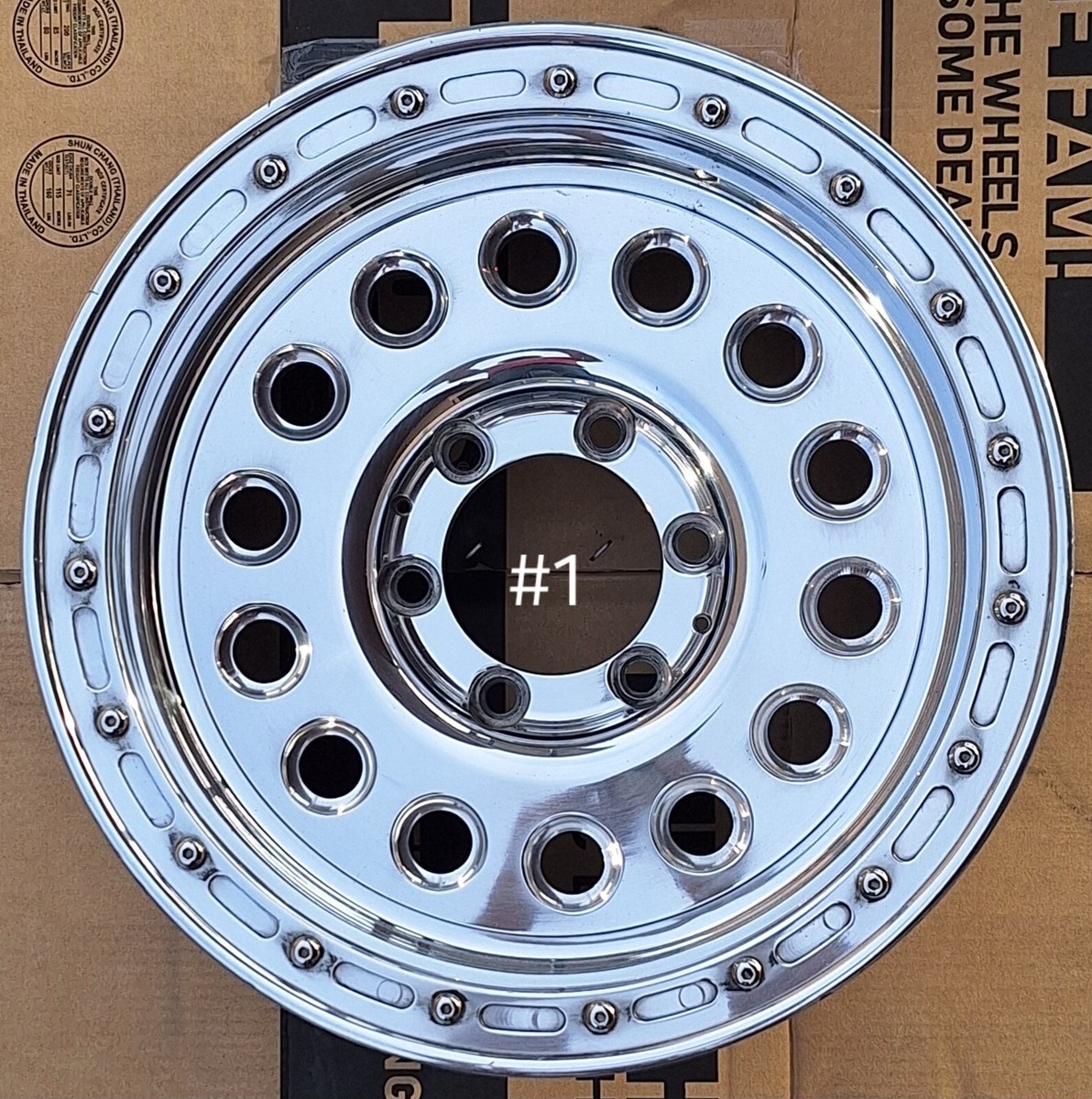17x8 Weld Stonecrusher wheel 6x5.5 | eBay