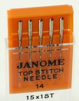 Janome Top Stitch Sewing Machines Needles Size 14 on sale Janome Top Stitch Sewing Machines Needles Size 14 on sale